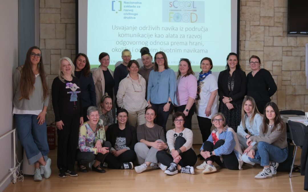 Učiteljice Dubravka Čatoš i Sanja Kotal sudjelovale su u programu „Činimo dobro Otiskom srca”