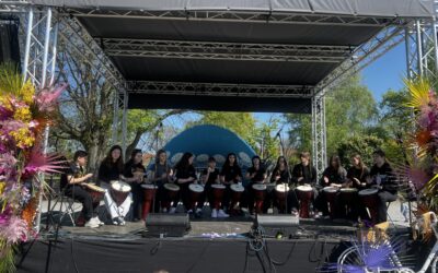 Naša školska djembe bubnjarska skupina nastupila je na 9. Festivalu cvijeća i drveća