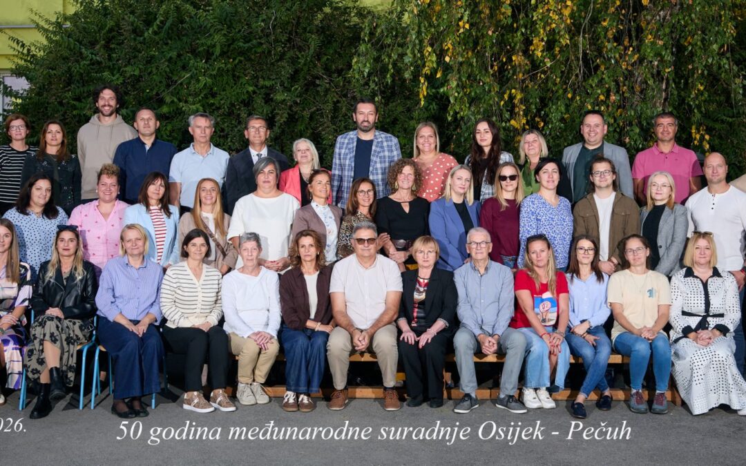 Pola stoljeća prijateljstva: OŠ Vijenac i Hrvatski školski centar iz Pečuha obilježili 50 godina međunarodne suradnje
