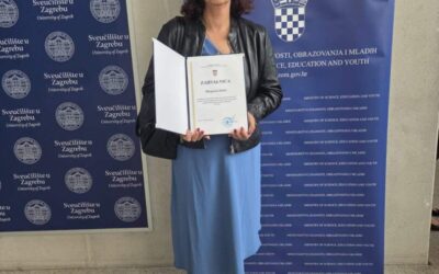 Učiteljica Tanja Paris je dobila nagradu za najbolje odgojno-obrazovne djelatnike